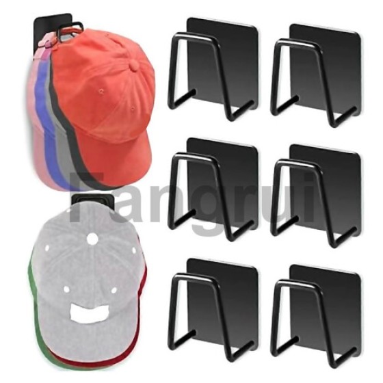 Rak Topi Dinding, Pengatur Topi Logam untuk Topi Baseball